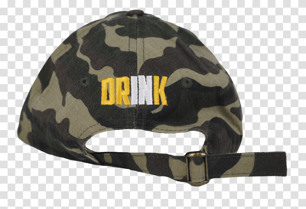 Drink Indiana Camo Dad HatClass Lazy Beanie, Apparel, Helmet, Cap Transparent Png