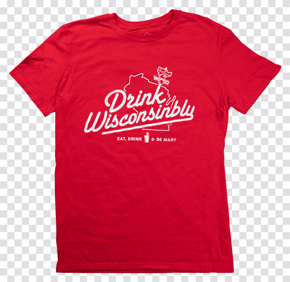 Drink Wisconsinbly Bloody Mary Be Mary, Apparel, T-Shirt, Sleeve Transparent Png