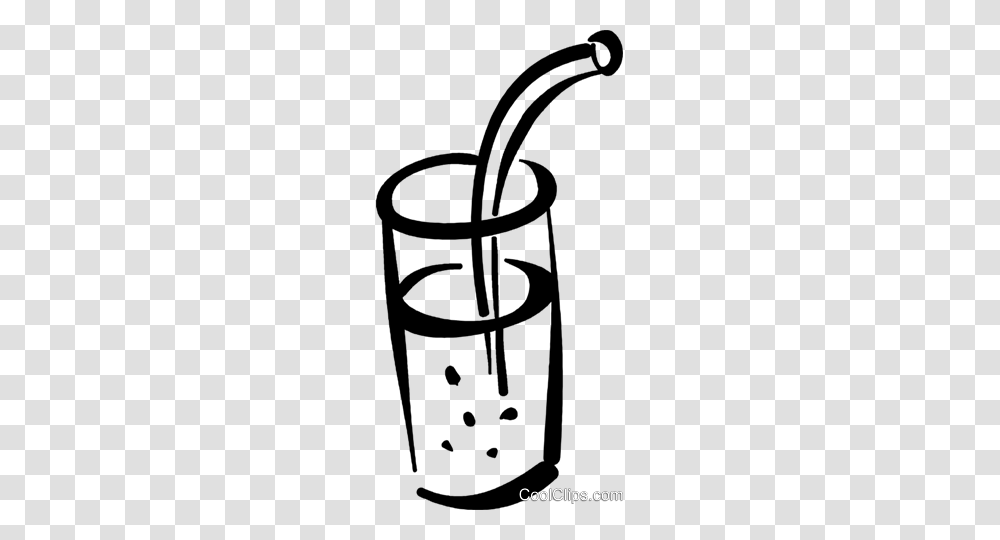 Drink With A Straw Royalty Free Vector Clip Art Illustration, Alphabet, Label, Bottle Transparent Png