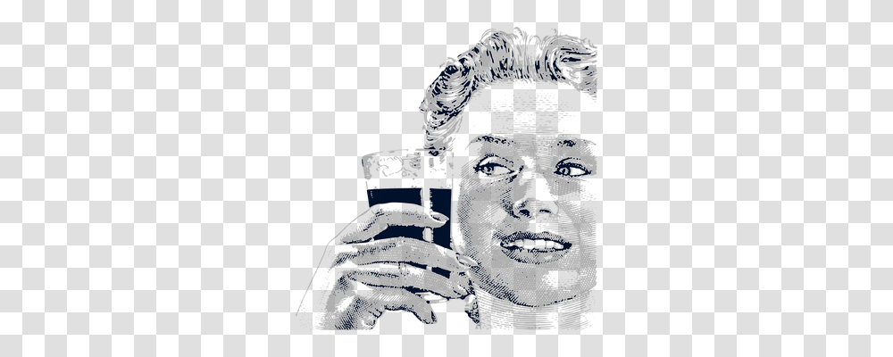 Drinking Person, Drawing, Doodle Transparent Png