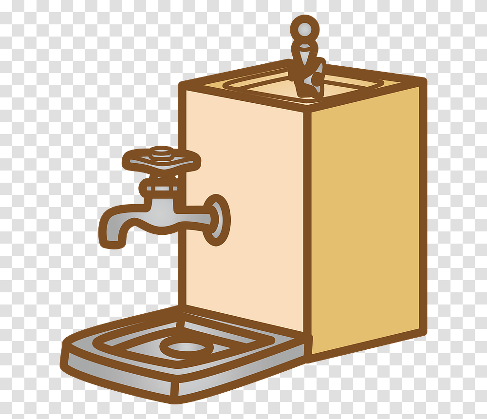 Drinking Fountain Park Clipart, Water, Cross, Indoors Transparent Png