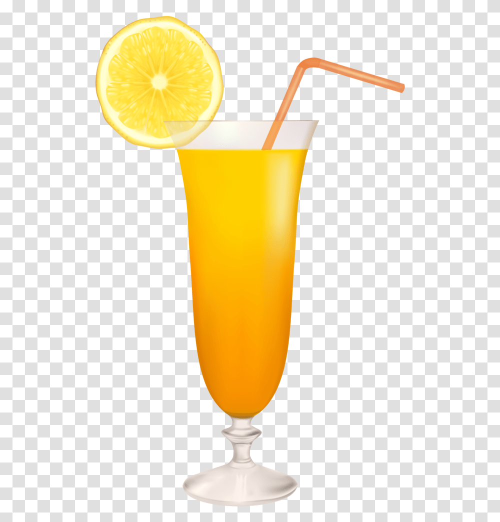Drinking Glass Lemon Juice, Lamp, Beverage, Orange Juice, Plant Transparent Png
