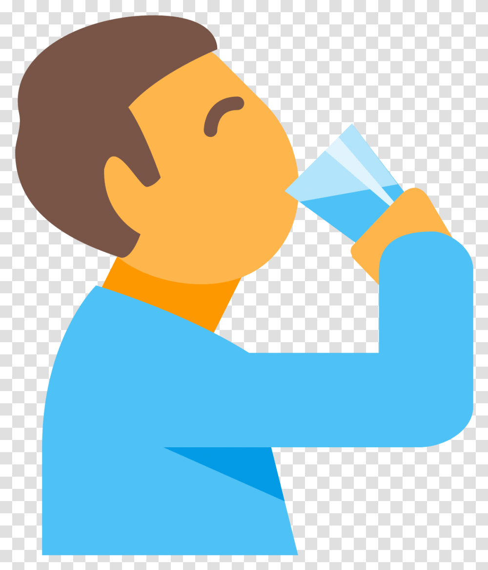Drinking Water 1 Image Drinking Water Icon, Beverage, Milk, Bottle, Arm Transparent Png