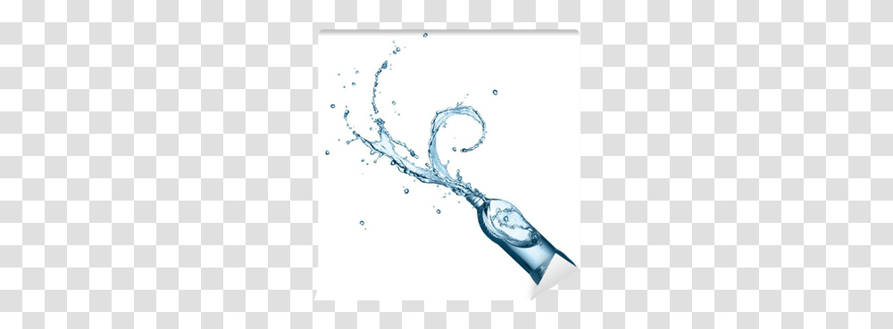 Drinking Water Splashing Wall Mural • Pixers We Live To Change Dot, Nature, Outdoors, Sea, Scissors Transparent Png