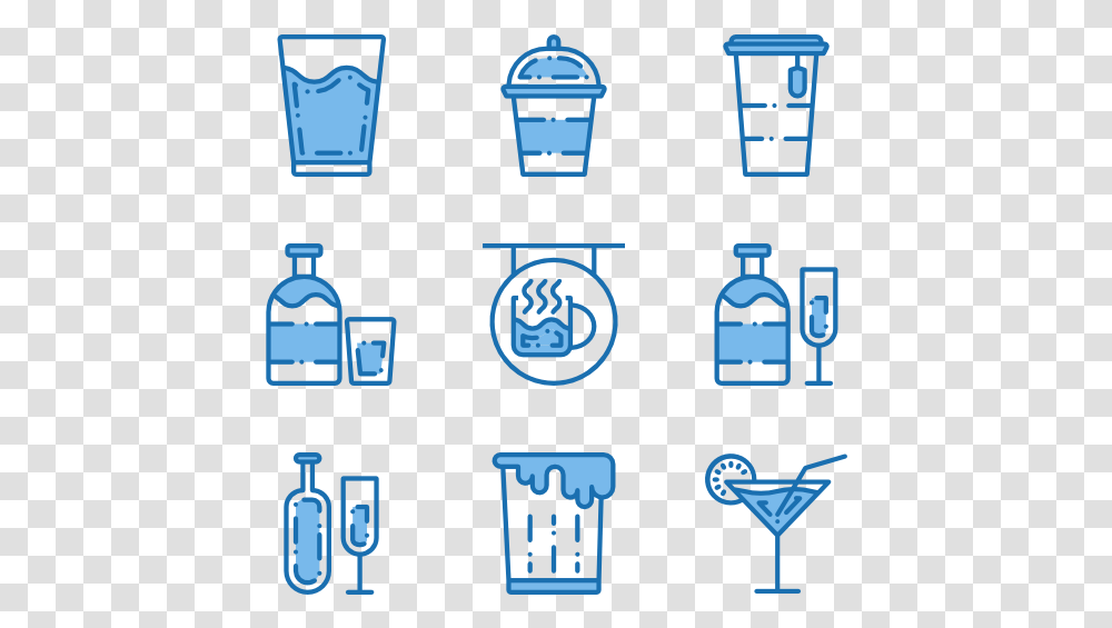 Drinks And Beverages Icon, Logo, Trademark Transparent Png