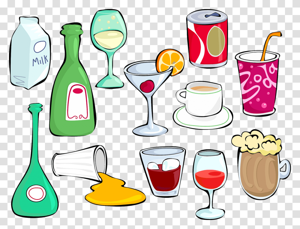 Drinks Clipart, Glass, Cocktail, Alcohol, Beverage Transparent Png
