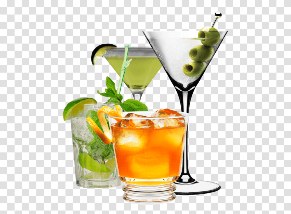 Drinks, Cocktail, Alcohol, Beverage, Mojito Transparent Png