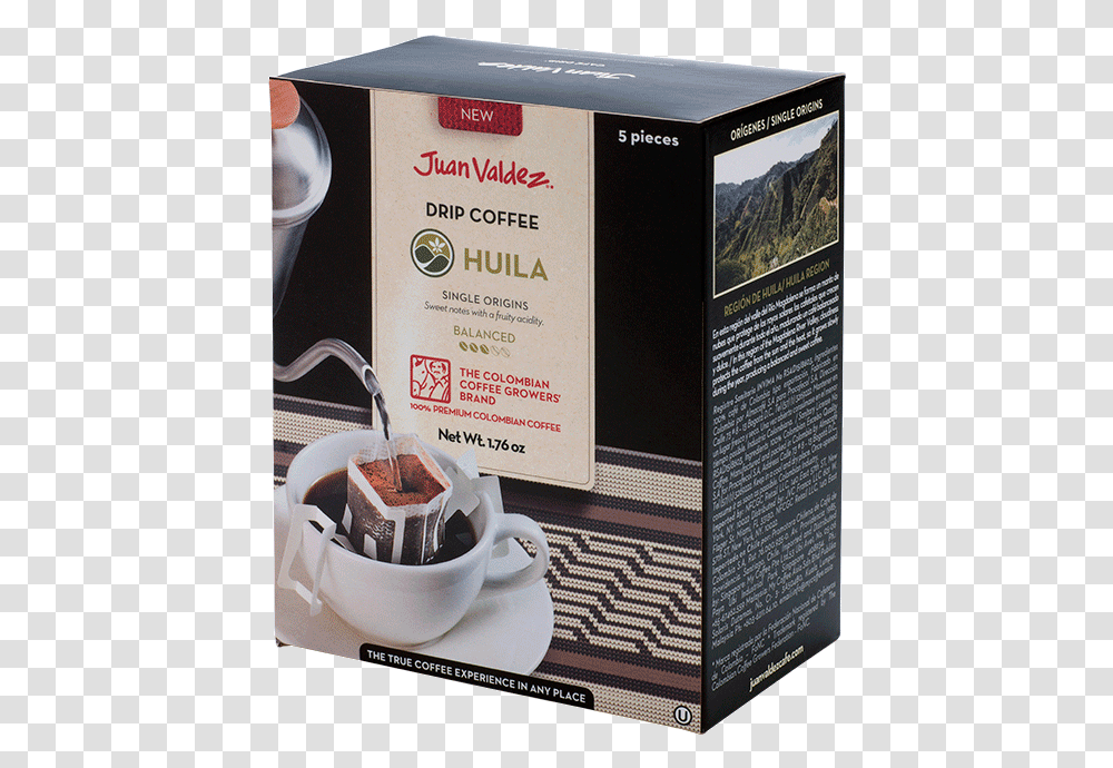 Drip Coffee Juan Valdez Drip Coffee Juan Valdez, Coffee Cup, Pottery, Saucer, Beverage Transparent Png