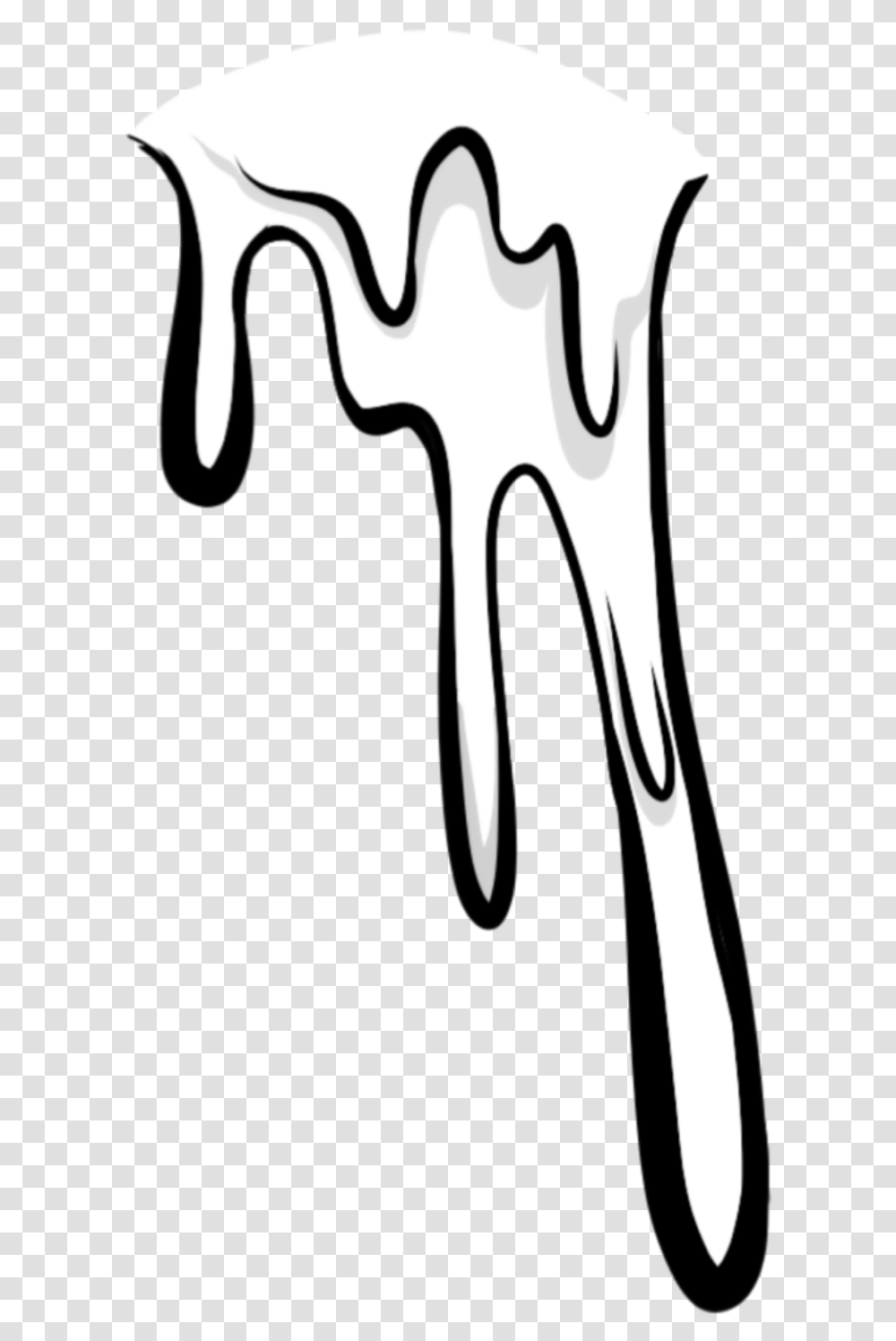 Drip Drawing Picsart Dripping Effect White, Cutlery, Text, Fork, Symbol Transparent Png