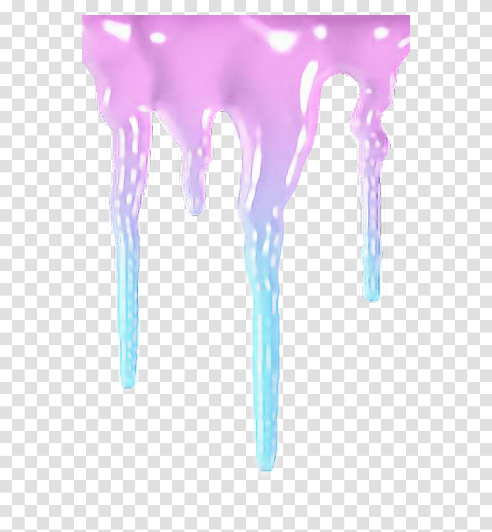 Drip Paint Aesthetic Purple Blue Pink Cool Sweet Pink And Purple Paint Drip Transparent Png