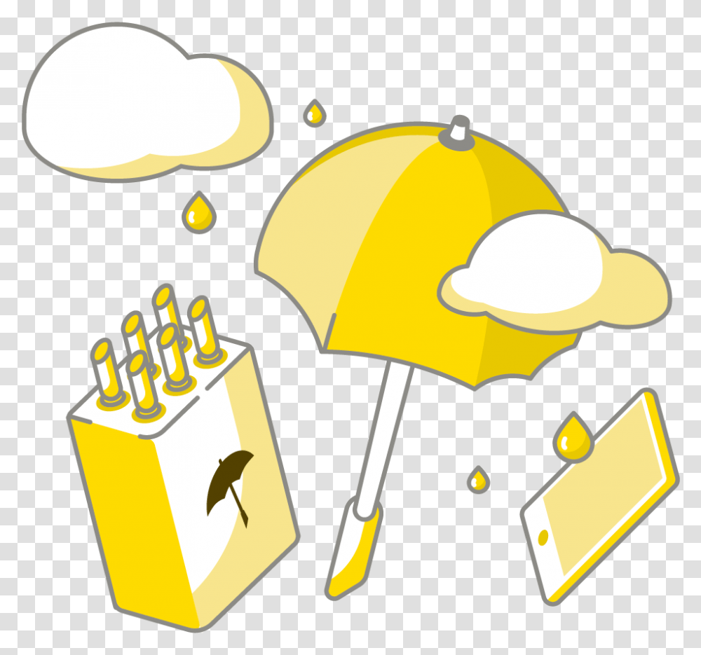 Dripdrop Umbrella Sharing, Peeps Transparent Png