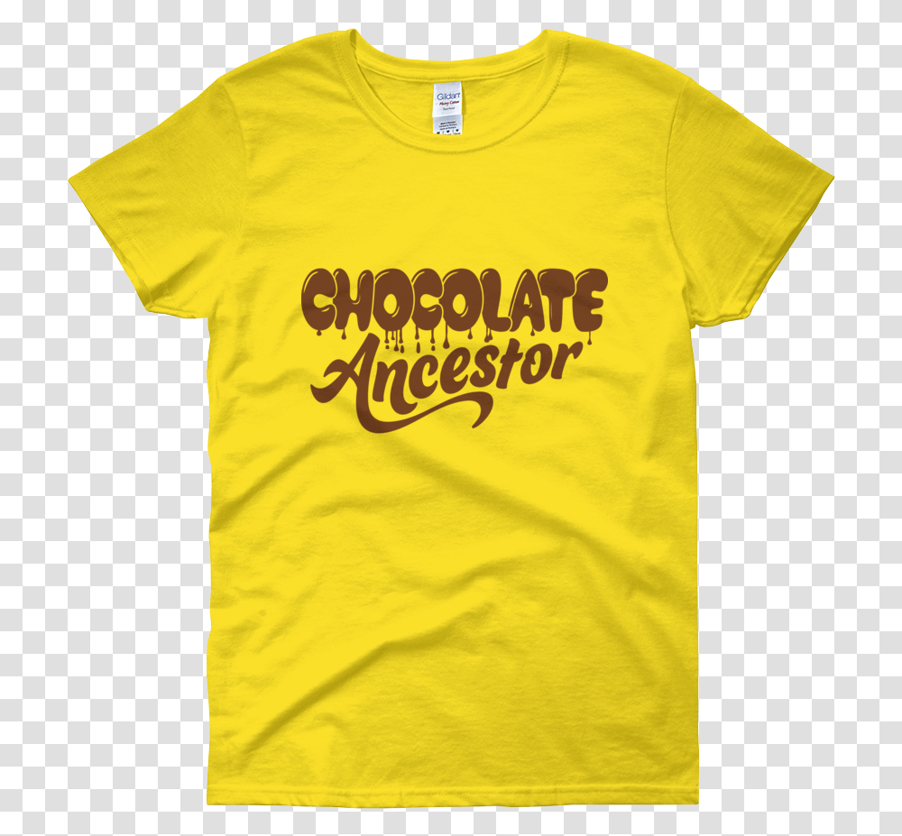 Dripping Chocolate Ancestor Ladies Short Sleeve T Shirt Best T Shirt Logo, Apparel, T-Shirt Transparent Png