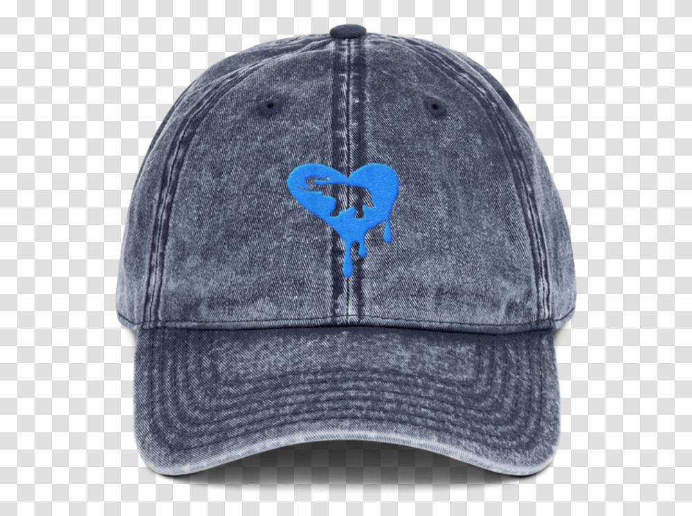 Dripping Heart Dad Hat Angry Elephant Blue Hat, Apparel, Baseball Cap Transparent Png