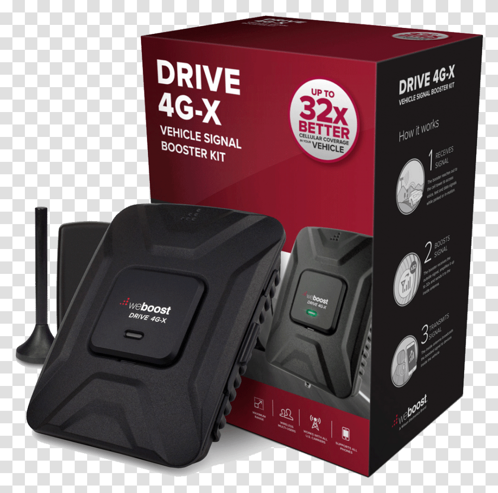 Drive 4g X Weboost Cell Phone Booster, Electronics, Adapter, Hardware, Camera Transparent Png