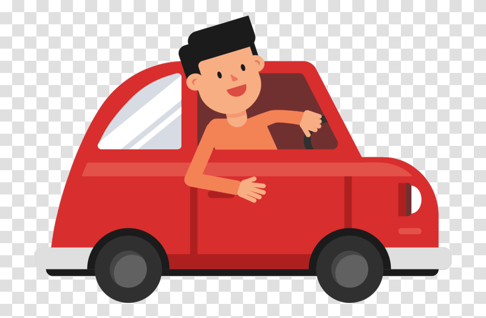 Drive Car Clipart Clipart Free Library Man Driving Car Gif Animation, Vehicle, Transportation, Box, Face Transparent Png