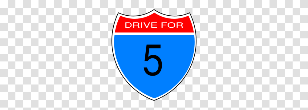 Drive For Five Clip Art, Armor, Shield, Number Transparent Png