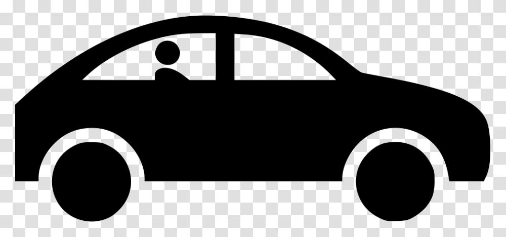 Driverless Car Svg Icon Free Car, Label, Stencil, Logo Transparent Png