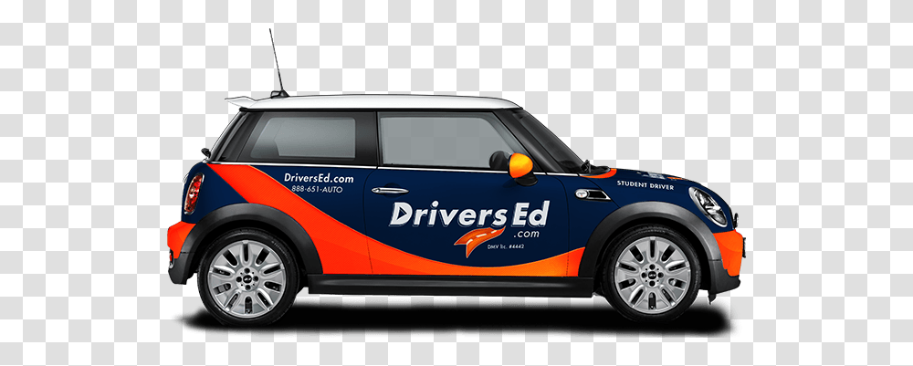 Drivers Ed Online Approved Driver Education Courses In Car Mini Cooper Drivers Ed, Vehicle, Transportation, Automobile, Tire Transparent Png