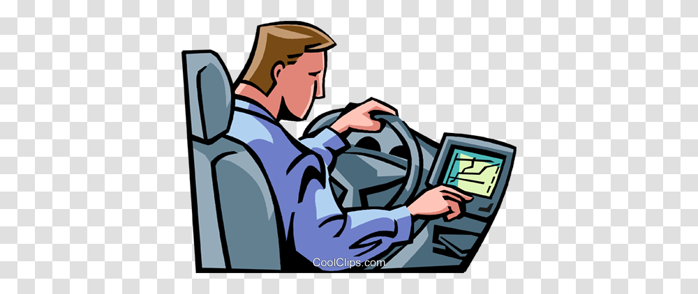 Driving A Car Looking, Vehicle, Transportation, Hand-Held Computer, Electronics Transparent Png