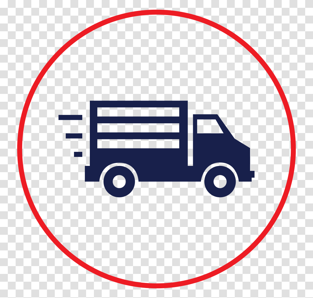 Driving Truck Icon Clipart Download Secure Transport In, Vehicle, Transportation, Car, Label Transparent Png