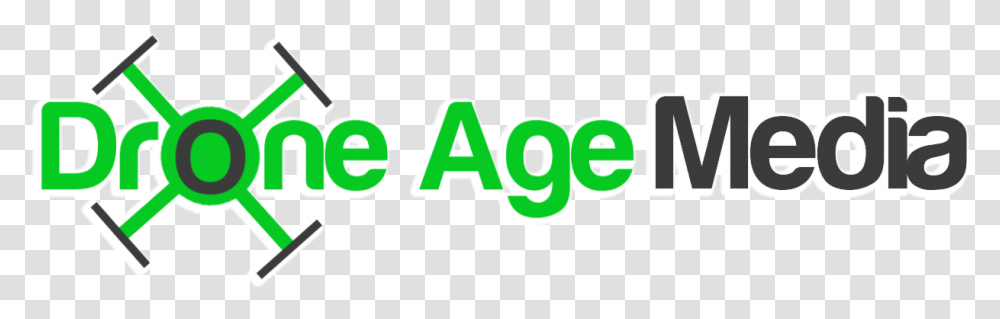 Drone Age Media Logo White, Plant, Label Transparent Png
