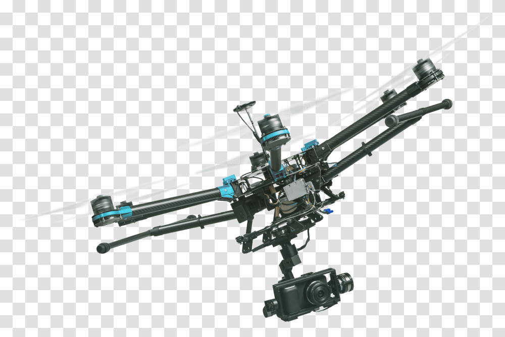 Drone Clipart Unmanned Aerial Vehicle, Gun, Weapon, Weaponry, Space Station Transparent Png