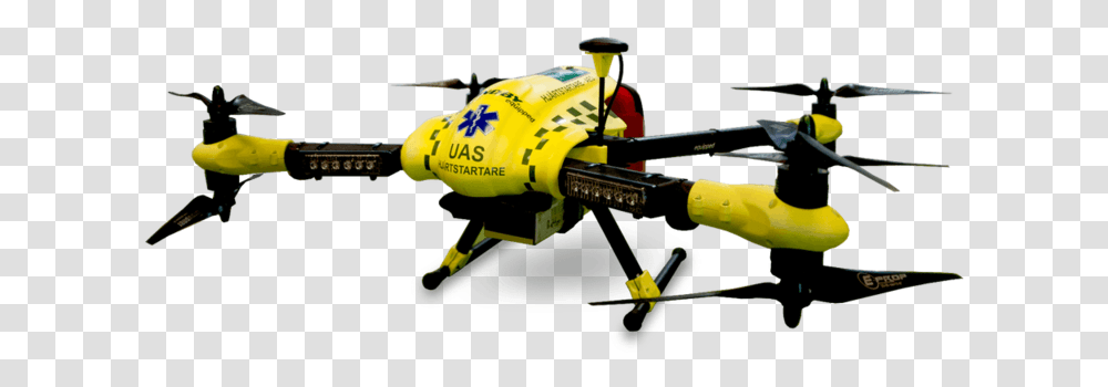 Drone Defibrillator, Helicopter, Aircraft, Vehicle, Transportation Transparent Png
