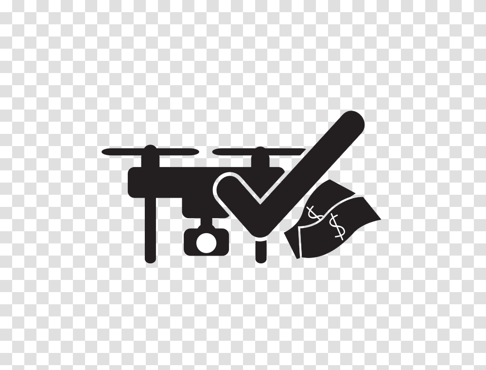 Drone Icon Design Free Paid Money Earn Commerical Advert Distance Between People, Label, Text, Axe, Leisure Activities Transparent Png