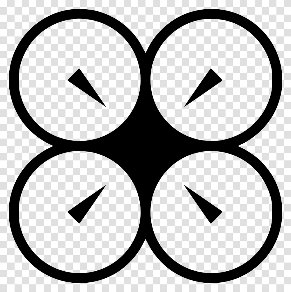 Drone Icon Free Download, Recycling Symbol, Stencil, Number Transparent Png