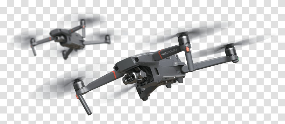 Drone Quadcopter Dji Mavic 2 Enterprise Zoom With Smart Controller, Machine, Gun, Weapon, Transportation Transparent Png