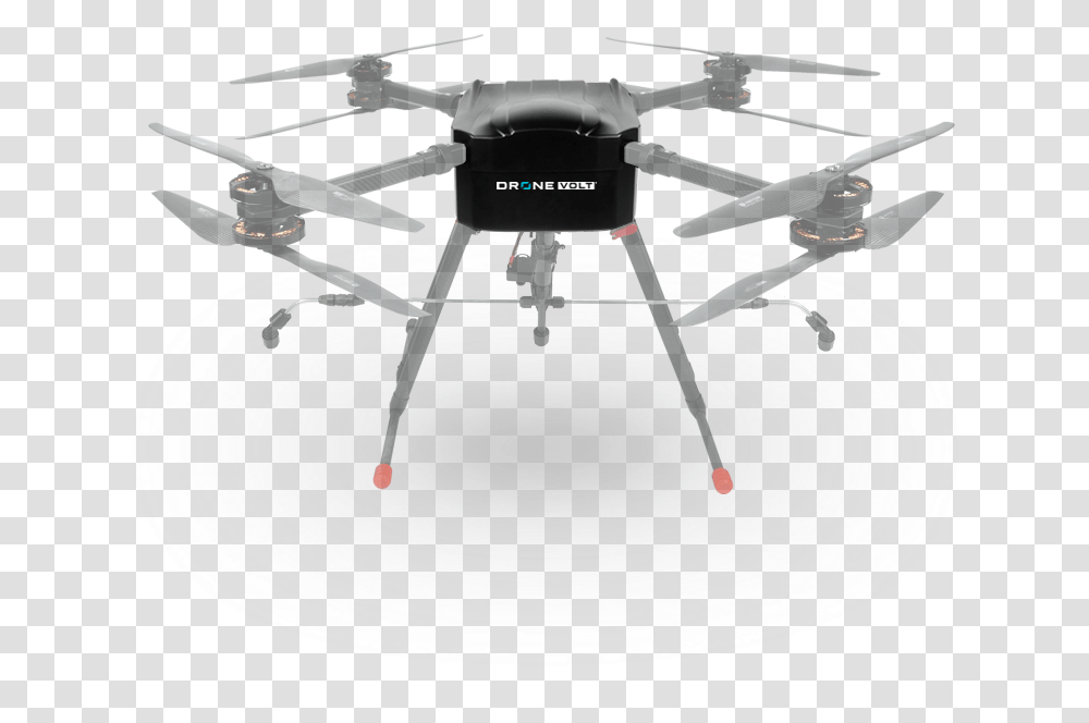 Drone Volt Hercules, Helicopter, Aircraft, Vehicle, Transportation Transparent Png