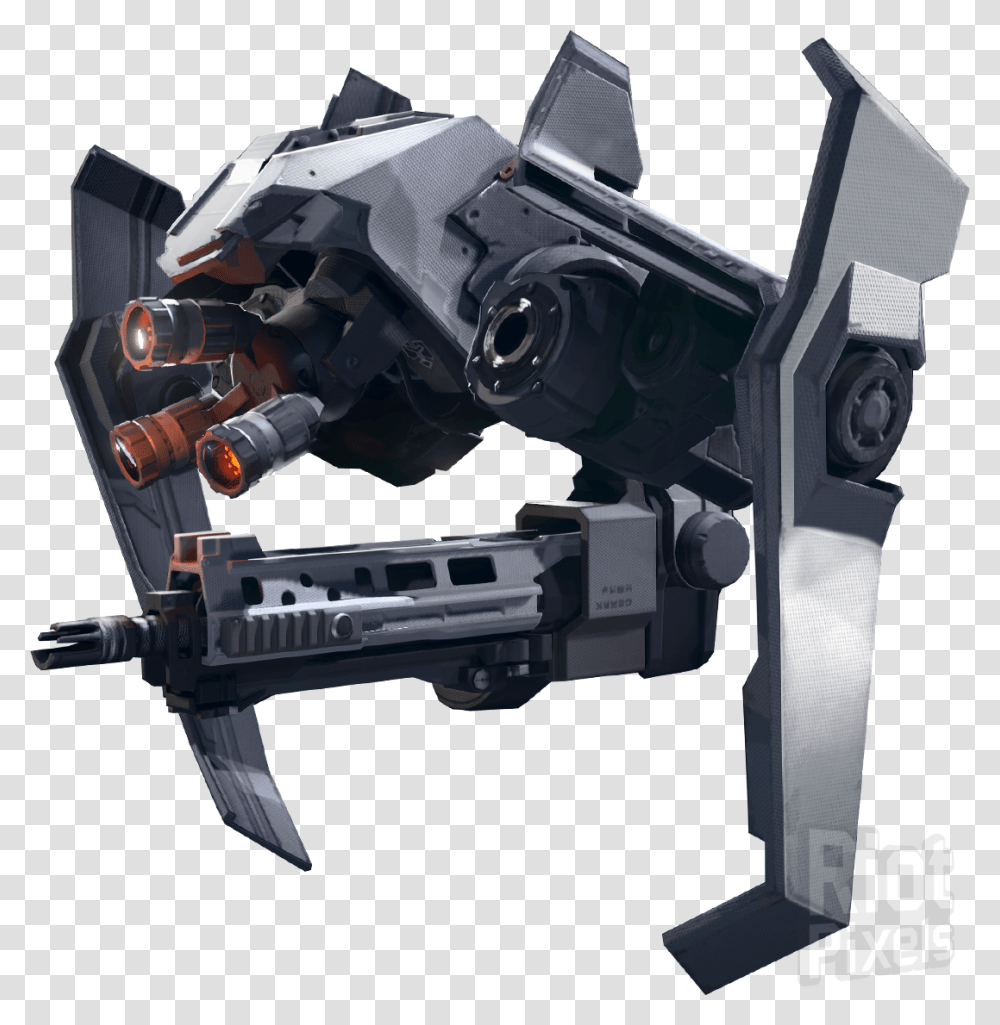 Drones In Video Games, Gun, Weapon, Weaponry, Robot Transparent Png