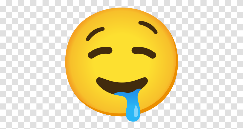 Drooling Face Emoji Emoji Baba, Plant, Food, Tennis Ball, Produce Transparent Png