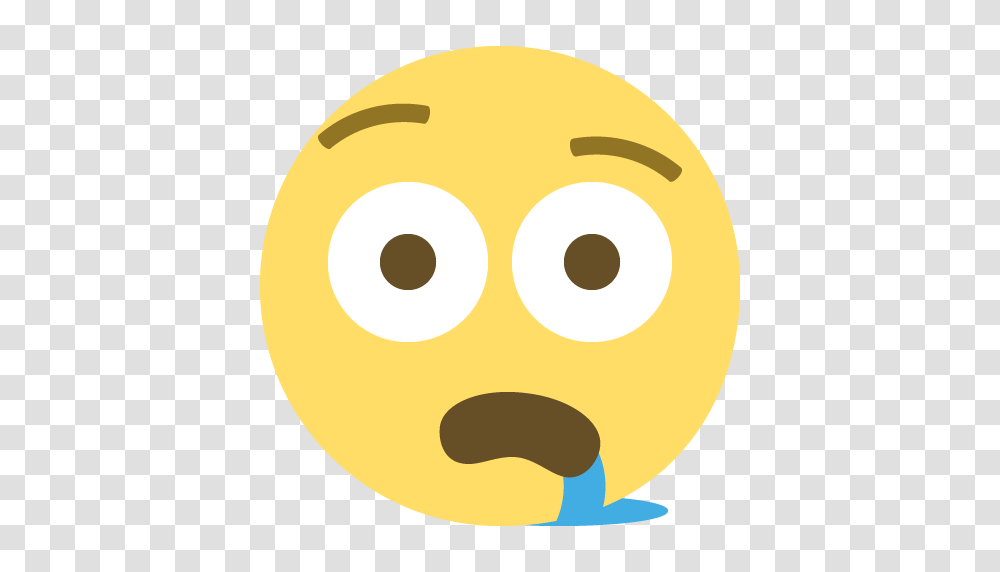 Drooling Face Emoji Emoticon Vector Icon Free Download Vector, Food, Egg, Sweets, Confectionery Transparent Png