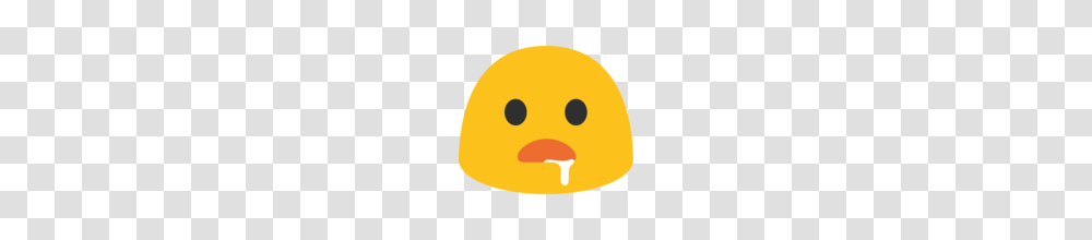Drooling Face Emoji On Google Android, Pac Man, Tennis Ball, Sport, Sports Transparent Png