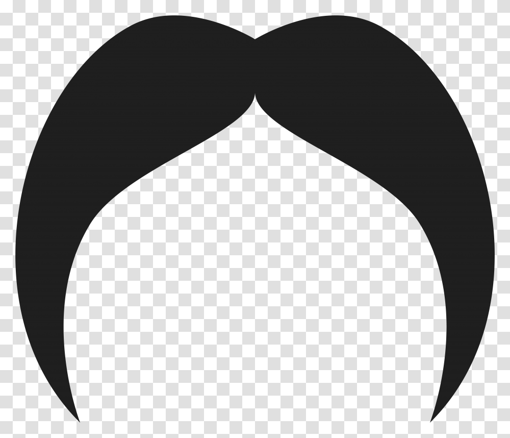Droopy Mustache Clipart Handlebar Moustache, Moon, Outer Space, Night, Astronomy Transparent Png