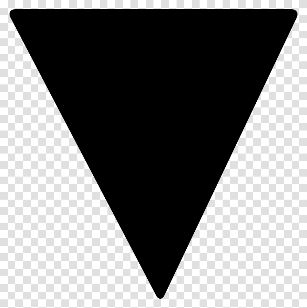 Drop Color Chernij Treugolnik, Triangle, Plectrum Transparent Png