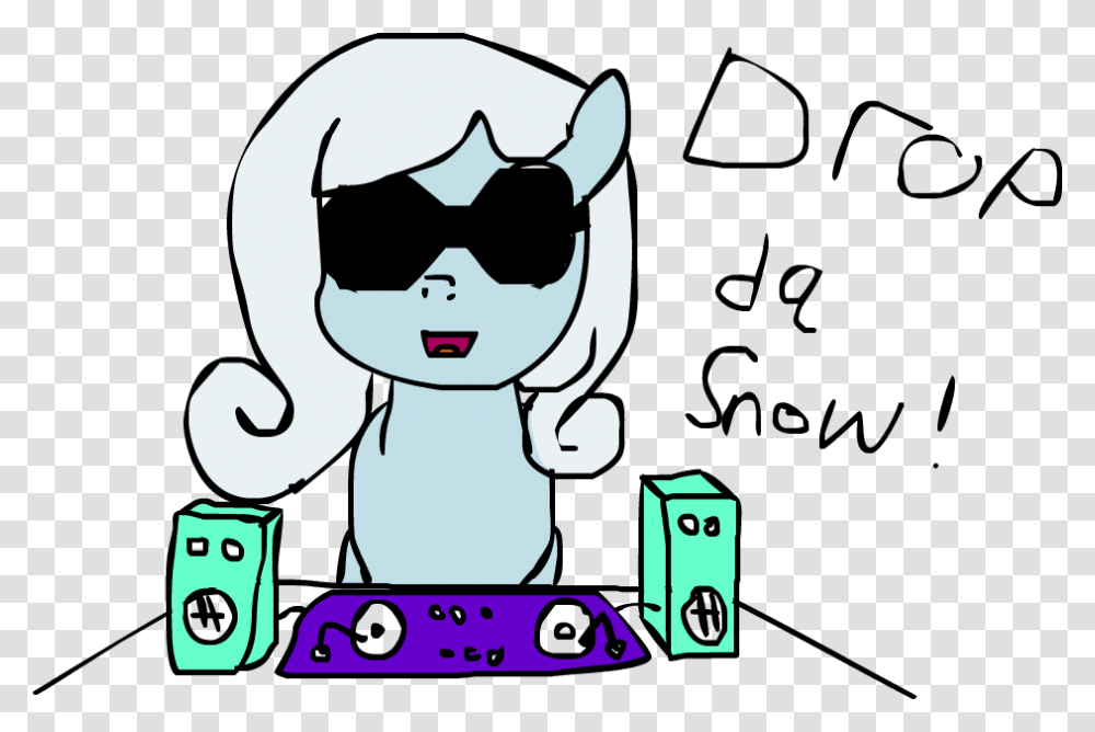 Drop Da Snow My Little Pony Friendship Is Magic Know Your Meme, Sunglasses, Accessories, Accessory, Stencil Transparent Png