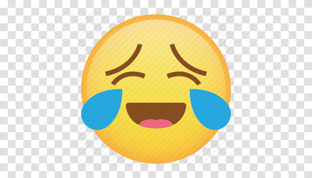 Drop Emoji Emoticon Laugh Smiley Sweat Tears Weird Icon, Food, Egg, Rug, Label Transparent Png