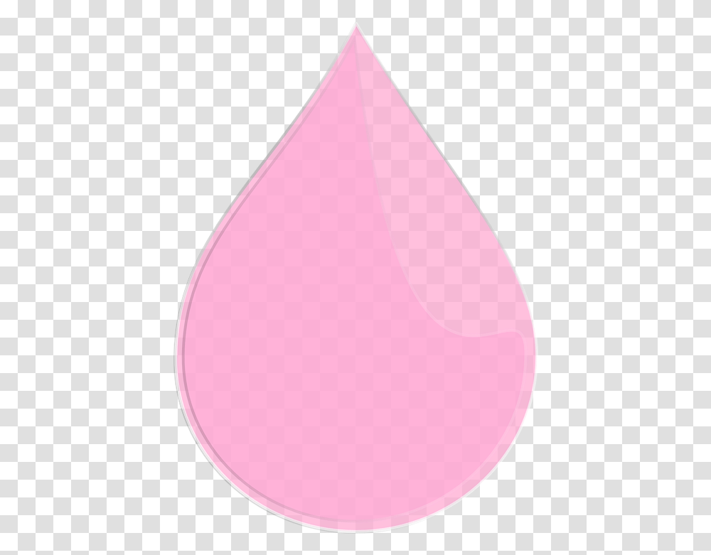 Drop Pink Highlight Free Vector Graphic On Pixabay Pink Drop, Droplet, Plant, Cone, Balloon Transparent Png