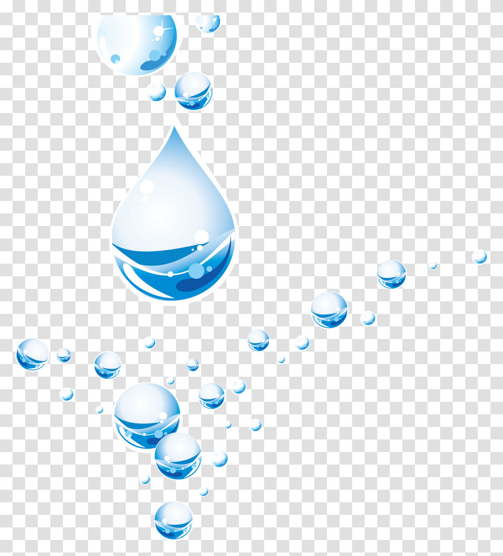 Drop Water Vector Water Drop Background, Droplet, Bubble,  Transparent Png