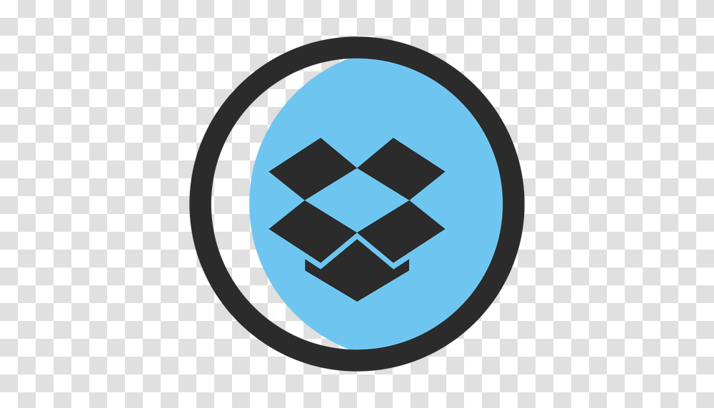 Dropbox Colored Stroke Icon, Logo, Trademark, Rug Transparent Png