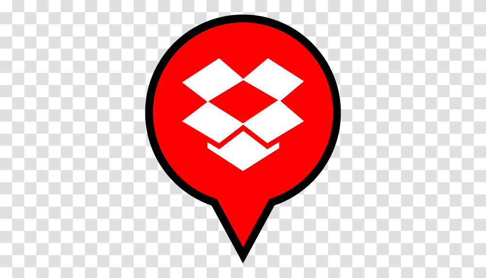 Dropbox Free Red Filled Social Media Pn Designed, Road Sign Transparent Png