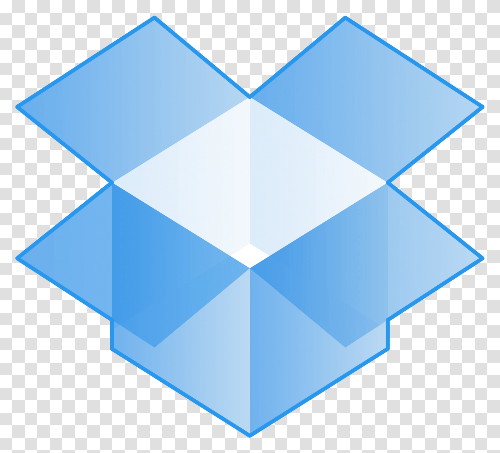 Dropbox Reveals P2p Sharing Patent Cloud Pro Blue Box Logo, Symbol, Star Symbol, Art, Pattern Transparent Png