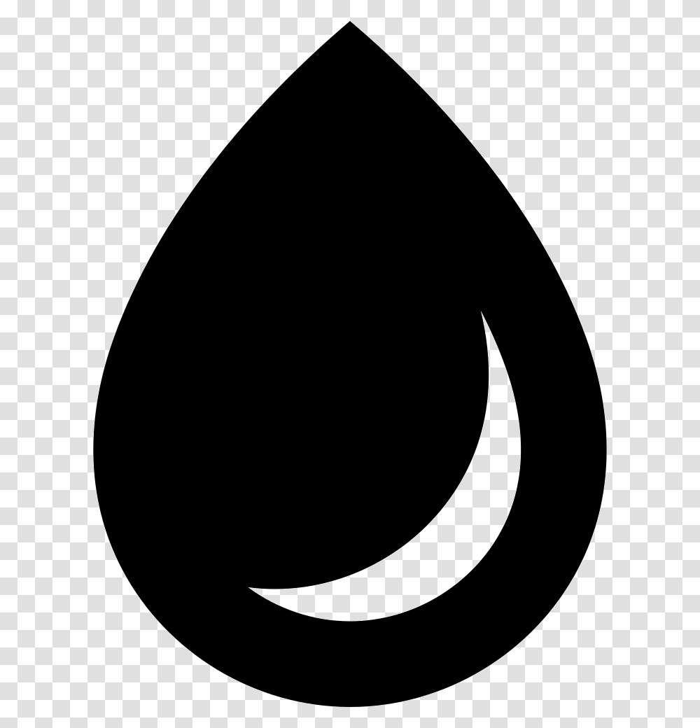 Droplet Water Drop Free Symbol, Moon, Outer Space, Night, Astronomy Transparent Png