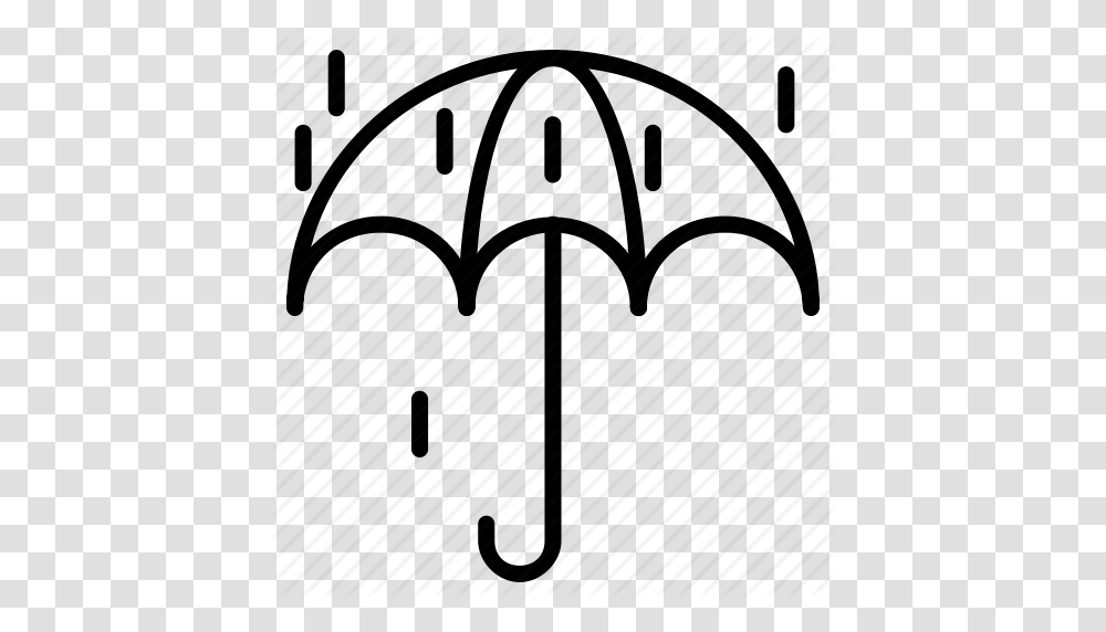 Dropletts Forecast Rain Umbrella Weather Icon, Number, Plot Transparent Png