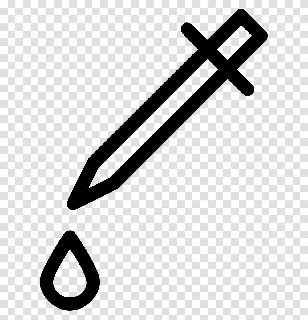 Dropper Eye Dropper Solution Liquid Drop Science Icon Free, Axe, Tool, Pencil, Blade Transparent Png