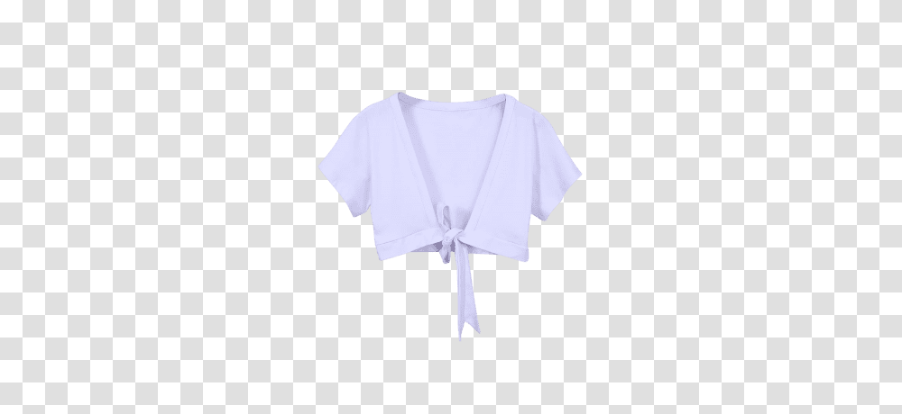 Dropshipping For Knot Hem Cropped Top To Sell Online, Apparel, Sweater, Cardigan Transparent Png