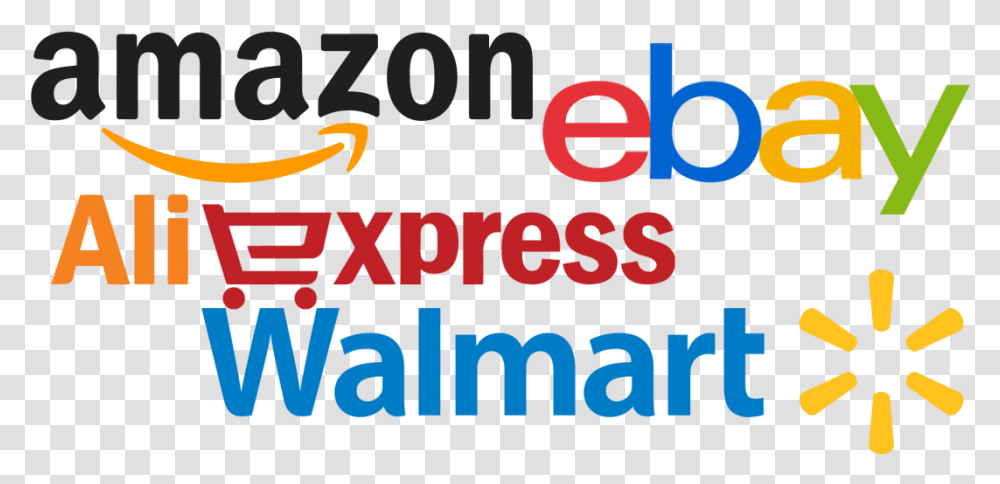 Dropshipping From Aliexpress Amazon Ebay And Walmart Ebay Amazon Walmart Aliexpress, Alphabet, Word, Home Decor Transparent Png