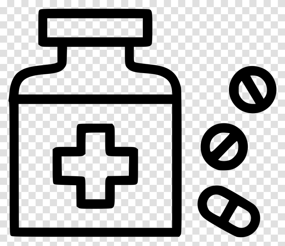 Drug Capsule Pill Medication Medicines Prescribe Medical Bag Icon, First Aid, Bottle, Ink Bottle, Cabinet Transparent Png